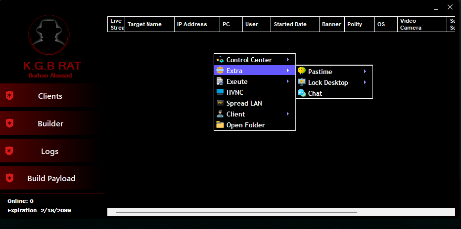 KGB Remote Desktop View - Secure Windows Remote Control Software by SHOZAB HAXOR